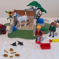 Playmobil 4193 lavaggio cavallo cavallerizza