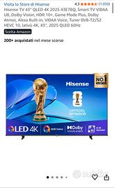 Hisense TV 43" QLED