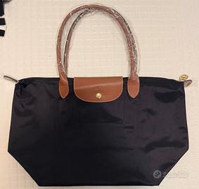 Borsa longchamp le pliage nera