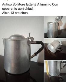 Antico Bollitore alluminio scalda latte