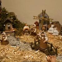 presepe thun completo di tutto e luci