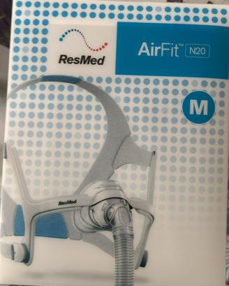 2 Maschere Cpap ResMed Airfit N20 tg.M