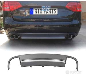 DIFFUSORE AUDI A4 B8 07-11 LOOK S4