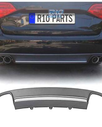 DIFFUSORE AUDI A4 B8 07-11 LOOK S4