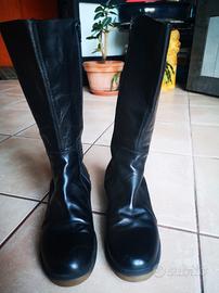 Stivali in pelle nera Brian Cress - Taglia 38