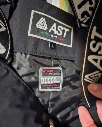 pantaloni da sci tg L AST