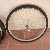 gomma completa bicicletta 26'' tre copertoni