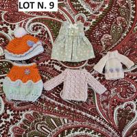 VESTITI BAMBOLE BJD TINY lotto N. 9 COLLEZIONE