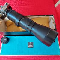 obiettivo 500mm + fotocamera Pentacon
