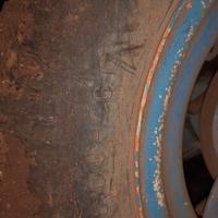 Ruote di ferro trattorino