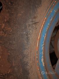 Ruote di ferro trattorino