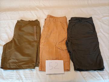 Pantaloni corti estivi taglia 52 uomo