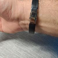 Bracciale pelle unisex