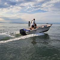 Barca open gran prendisole 40cv 5m