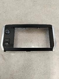 9673861377 MASCHERINA CORNICE AUTORADIO PEUGEOT 20
