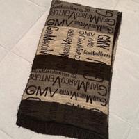 Gianmarco Venturi Sciarpa Uomo lana nuova grigia