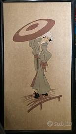 DIPINTO GIAPPONESE ORIG.INALE