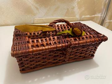 Cestino in vimini