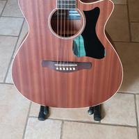 Chitarra Acustica Ibanez e poggiapiedi