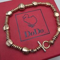 BRACCIALE ORO ROSA DODO RONDELLE PEPITE