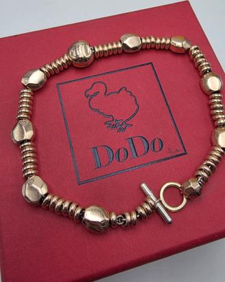 BRACCIALE ORO ROSA DODO RONDELLE PEPITE