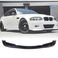 SPOILER LIP BMW E46 98-07 LOOK M3 NERO LUCIDO