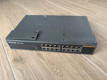 Switch D-Link DES-1016D 16 porte 10/100 rack