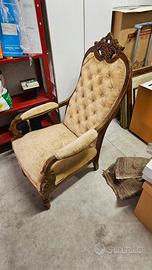 Chaise long antica