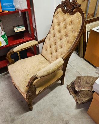 Chaise long antica
