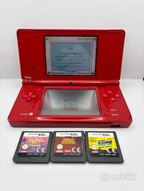 Nintendo DSi Rossa+Giochi+Accessori