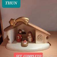 THUN ,SET COMPLETO di 4 PEZZI del PRESEPE 

