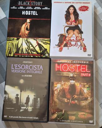 4 DVD genere Horror