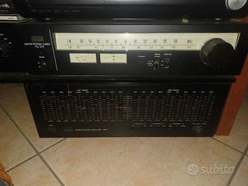 amplificatore equalizzatore  radio tuner. SANSUI