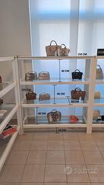 Vetrinette/scaffalature/librerie  di design