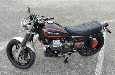 Moto guzzi v650 modificata cafe racer