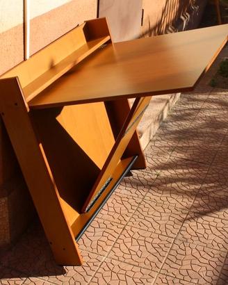 Tavolino scrivania a scomparsa