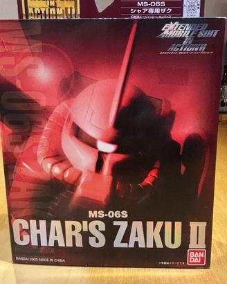 Chars zaku 2. Serie Gundam RX78 vintage