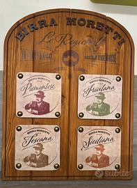 Birra Moretti pannello pubblicitario moderno
