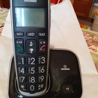 Telefono cordless BRONDI per anziani