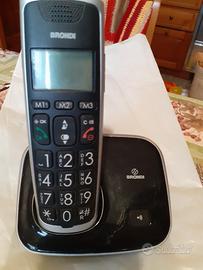 Telefono cordless BRONDI per anziani