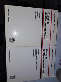 corso di diritto commerciale 2 volumi I e II