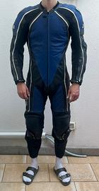 tuta moto in pelle di canguro 