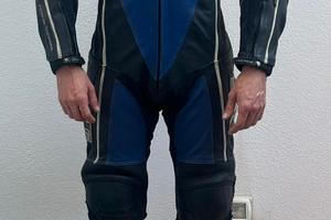 tuta moto in pelle di canguro 