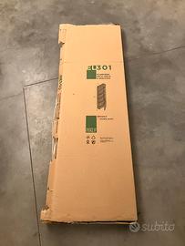 Scarpiera anta unica a specchio ikea bianca