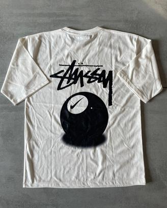 T-shirt Stüssy x Nike bianca