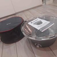 Barbecue Da Tavolo 38x20h con Ricarica USB