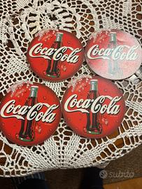 Set sottobicchieri in comma Coca-Cola vintage