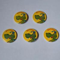 Lotto 5 Spille  Gardaland - Prezzemolo ( Anni 80 )