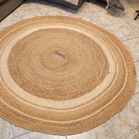 TAPPETO  JUTA ROTONDO DIAM 160 CM