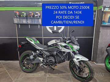 Kawasaki z 125 elettrica z e1 gmoto cosenza